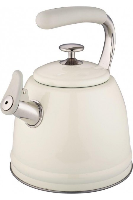 Чайник из нержавеющей стали Zeidan Z-4550 3 л (кремовый) 