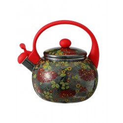 Чайник эмалированный Kelli KL-4454 2,5 л (хохлома)