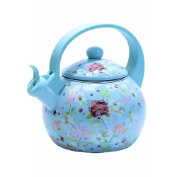 Чайник эмалированный Kelli KL-4455 2.5 л (голубой)