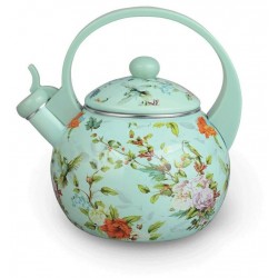 Чайник эмалированный Kelli KL-4457 2.5 л (бирюзовый)