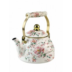 Чайник эмалированный Zeidan Azalea Z-4513 2.6 л (белый)