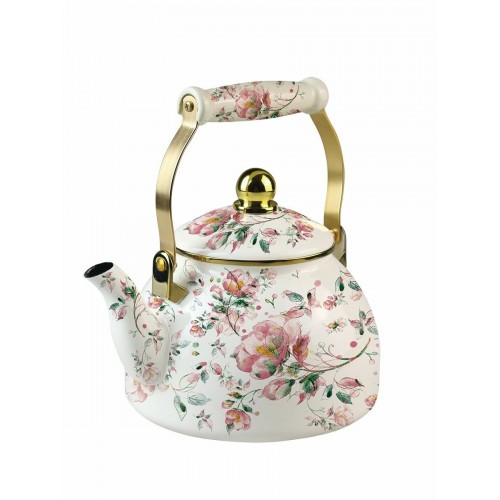 Чайник эмалированный Zeidan Azalea Z-4513 2.6 л (белый) 