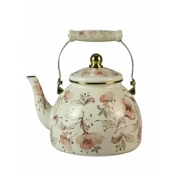 Чайник эмалированный Zeidan Z-4525 4 л (flowers)