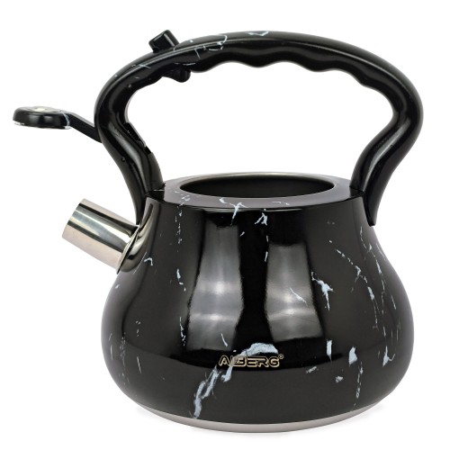 Чайник из нержавеющей стали Alberg AL-3068 2.6 л (черный гранит) 4
