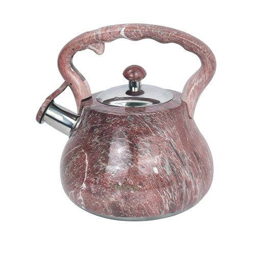 Чайник из нержавеющей стали Alberg AL-3069 2.6 л (бордовый) 5