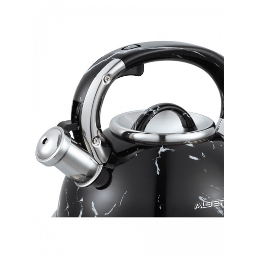 Чайник из нержавеющей стали Alberg AL-3070 3 л (черный/серебристый) 1