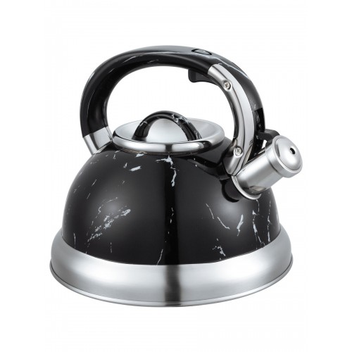 Чайник из нержавеющей стали Alberg AL-3070 3 л (черный/серебристый) 2
