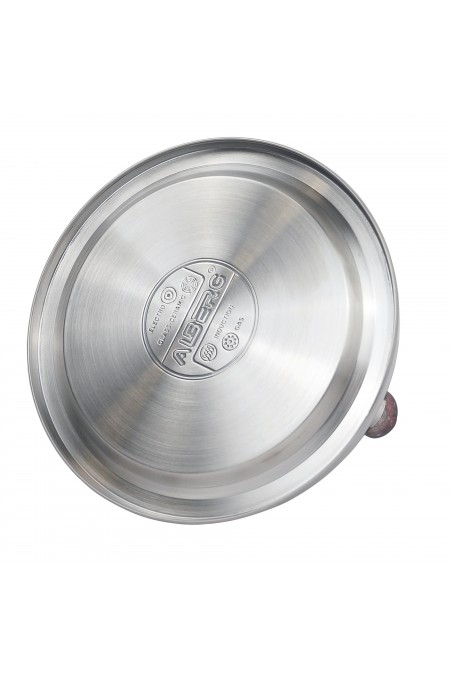 Чайник из нержавеющей стали Alberg AL-3071 3 л (бордовый/серебристый) 3