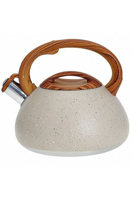 Чайник из нержавеющей стали Alpenkok AK-522 3 л (бежевый) 6