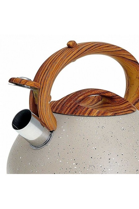 Чайник из нержавеющей стали Alpenkok AK-522 3 л (бежевый) 7