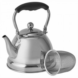 Чайник из нержавеющей стали Alpenkok AK-542 1 л (серебристый)