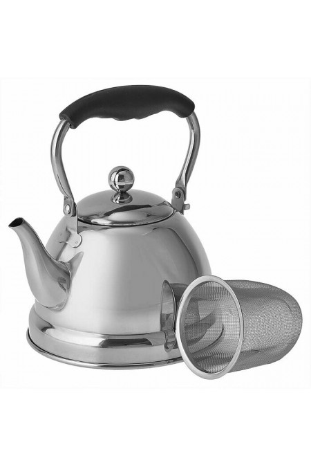 Чайник из нержавеющей стали Alpenkok AK-542 1 л (серебристый) 