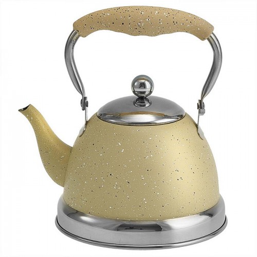 Чайник из нержавеющей стали Alpenkok AK-546 1 л (бежевый гранит) 