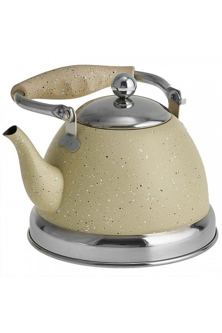 Чайник из нержавеющей стали Alpenkok AK-546 1 л (бежевый гранит) 2