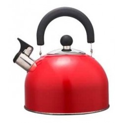 Чайник из нержавеющей стали HITT Rondo Plus 2.5 л (красный)