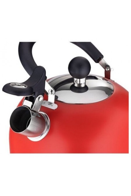 Чайник из нержавеющей стали HITT Rondo Plus 2.5 л (красный) 1