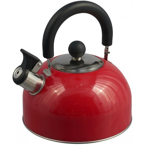 Чайник из нержавеющей стали HITT Rondo Plus 2.5 л (красный) 1