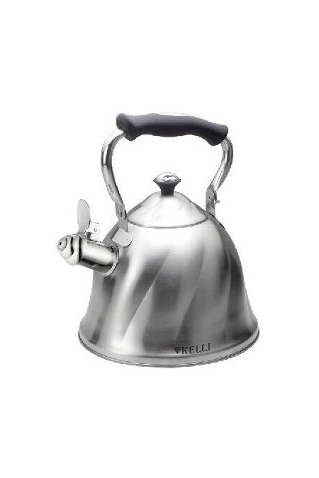 Чайник из нержавеющей стали Kelli KL-4325 3 л (серебристый) 