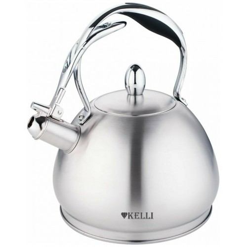 Чайник из нержавеющей стали Kelli KL-4340 3 л (серебристый) 