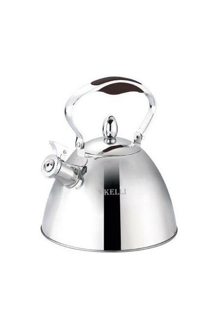 Чайник из нержавеющей стали Kelli KL-4343 3 л (черный) 