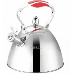 Чайник из нержавеющей стали Kelli KL-4343 3 л (красный)