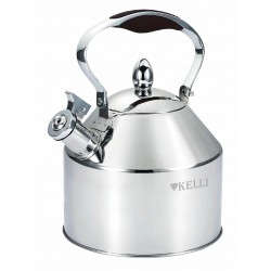 Чайник из нержавеющей стали Kelli KL-4345 3.5 л (черный)