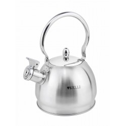 Чайник из нержавеющей стали Kelli KL-4360 2 л (серебристый)