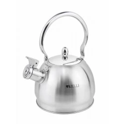 Чайник из нержавеющей стали Kelli KL-4360 2 л (серебристый)