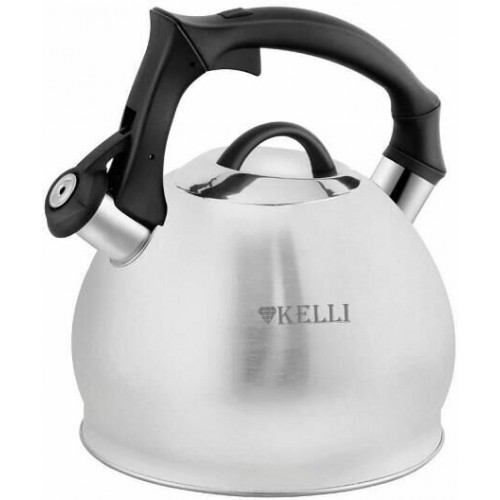 Чайник из нержавеющей стали Kelli KL-4361 3 л (серебристый) 