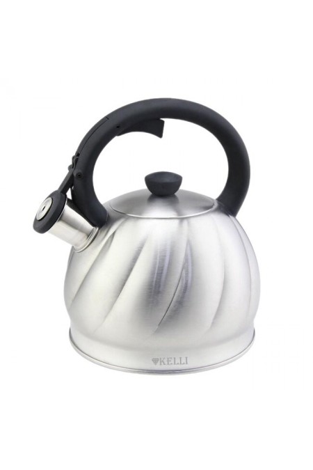 Чайник из нержавеющей стали Kelli KL-4363 2 л (серебристый) 1