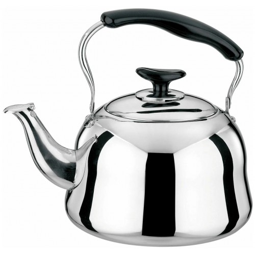 Чайник из нержавеющей стали Kelli KL-4502 3 л (серебристый) 2