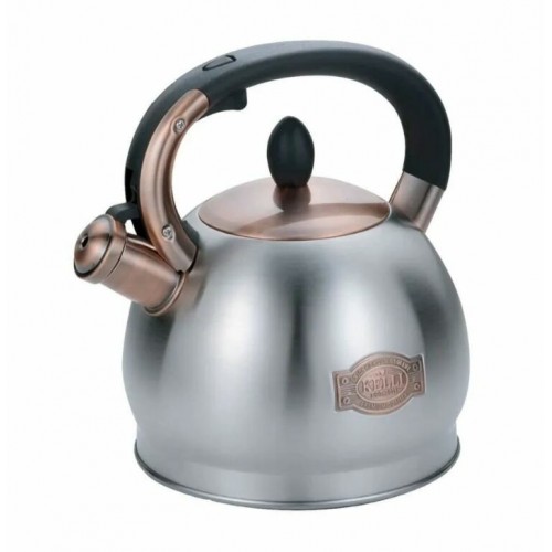 Чайник из нержавеющей стали Kelli KL-4502 3 л (серебристый) 4