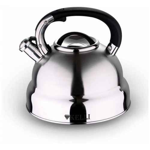Чайник из нержавеющей стали Kelli KL-4512 5 л (серебристый) 