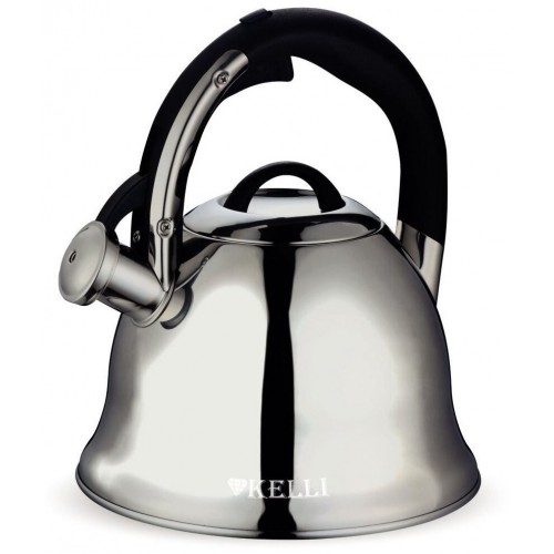 Чайник из нержавеющей стали Kelli KL-4519 3 л (серебристый) 