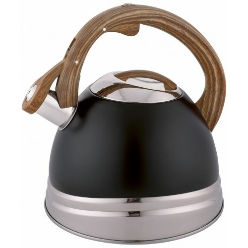 Чайник из нержавеющей стали Kelli KL-4527 3 л (черный) 4