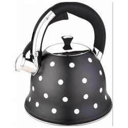 Чайник из нержавеющей стали Kelli KL-4528 3 л (черный)