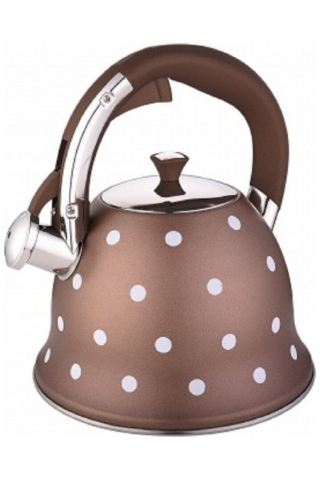 Чайник из нержавеющей стали Kelli KL-4529 3 л (коричневый) 