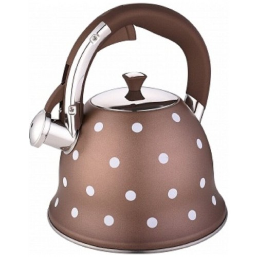 Чайник из нержавеющей стали Kelli KL-4529 3 л (коричневый) 