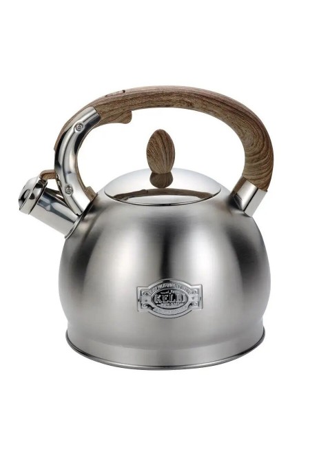 Чайник из нержавеющей стали Kelli KL-4562 3 л (серебристый) 1