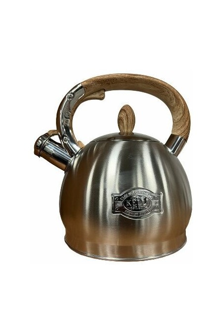 Чайник из нержавеющей стали Kelli KL-4562 3 л (серебристый) 4
