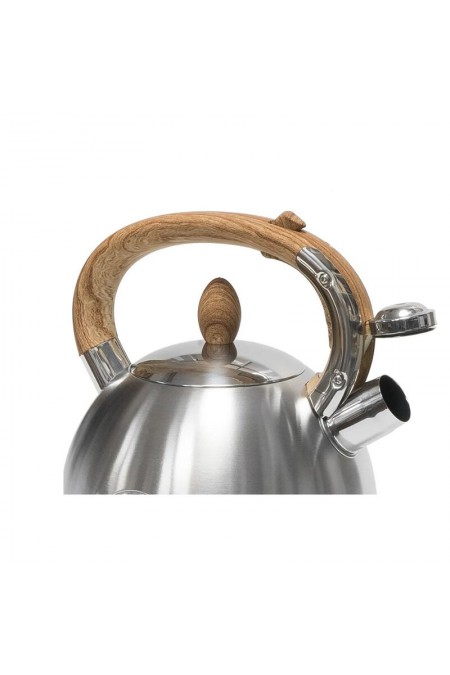 Чайник из нержавеющей стали Kelli KL-4562 3 л (серебристый) 8
