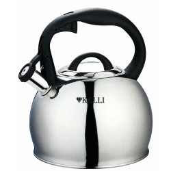 Чайник из нержавеющей стали Kelli KL-4566 3 л (серебристый)
