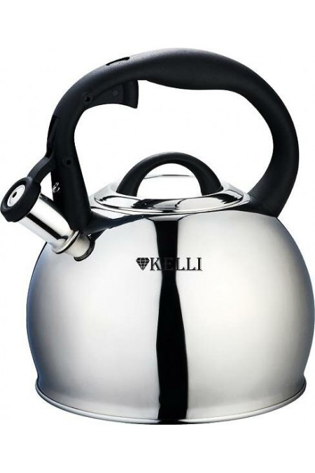 Чайник из нержавеющей стали Kelli KL-4566 3 л (серебристый) 