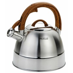 Чайник из нержавеющей стали Kelli KL-4567 3 л (серебристый)
