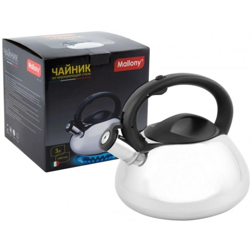 Чайник из нержавеющей стали Mallony 910071 3 л (серебристый) 4