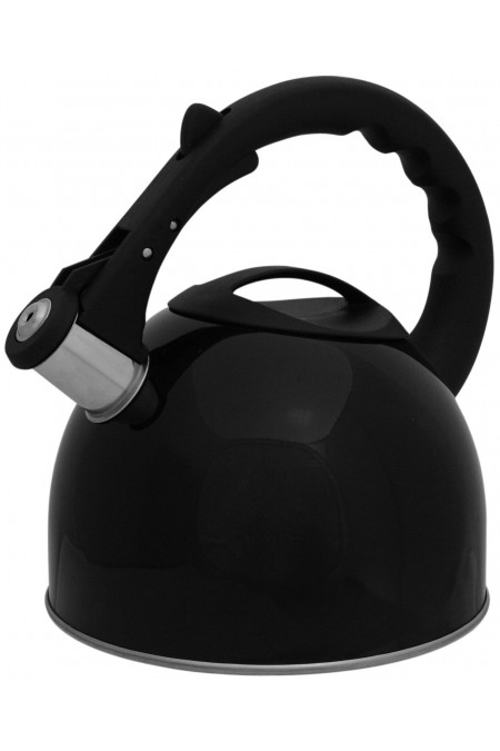 Чайник из нержавеющей стали Mallony 910088 2.5 л (черный) 