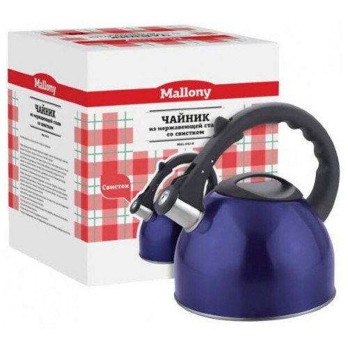 Чайник из нержавеющей стали Mallony 910088 2,5 (черный) 5