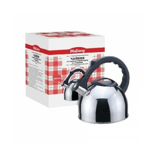 Чайник из нержавеющей стали Mallony 910093 3 л (красный) 4