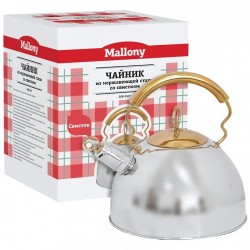 Чайник из нержавеющей стали Mallony DJB-3427 910070 2.5 л (серебристый)