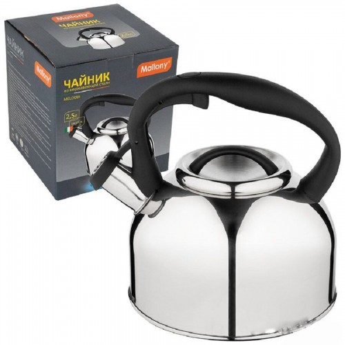 Чайник из нержавеющей стали Mallony Maestria 2,5 л (серебристый) 5